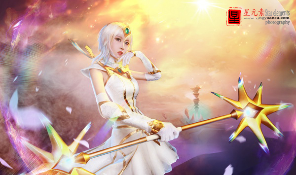 LOL英雄联盟大元素使拉克丝cosplay正片欣赏