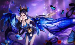 绝对最还原美炸王者荣耀貂蝉仲夏夜之梦cosplay